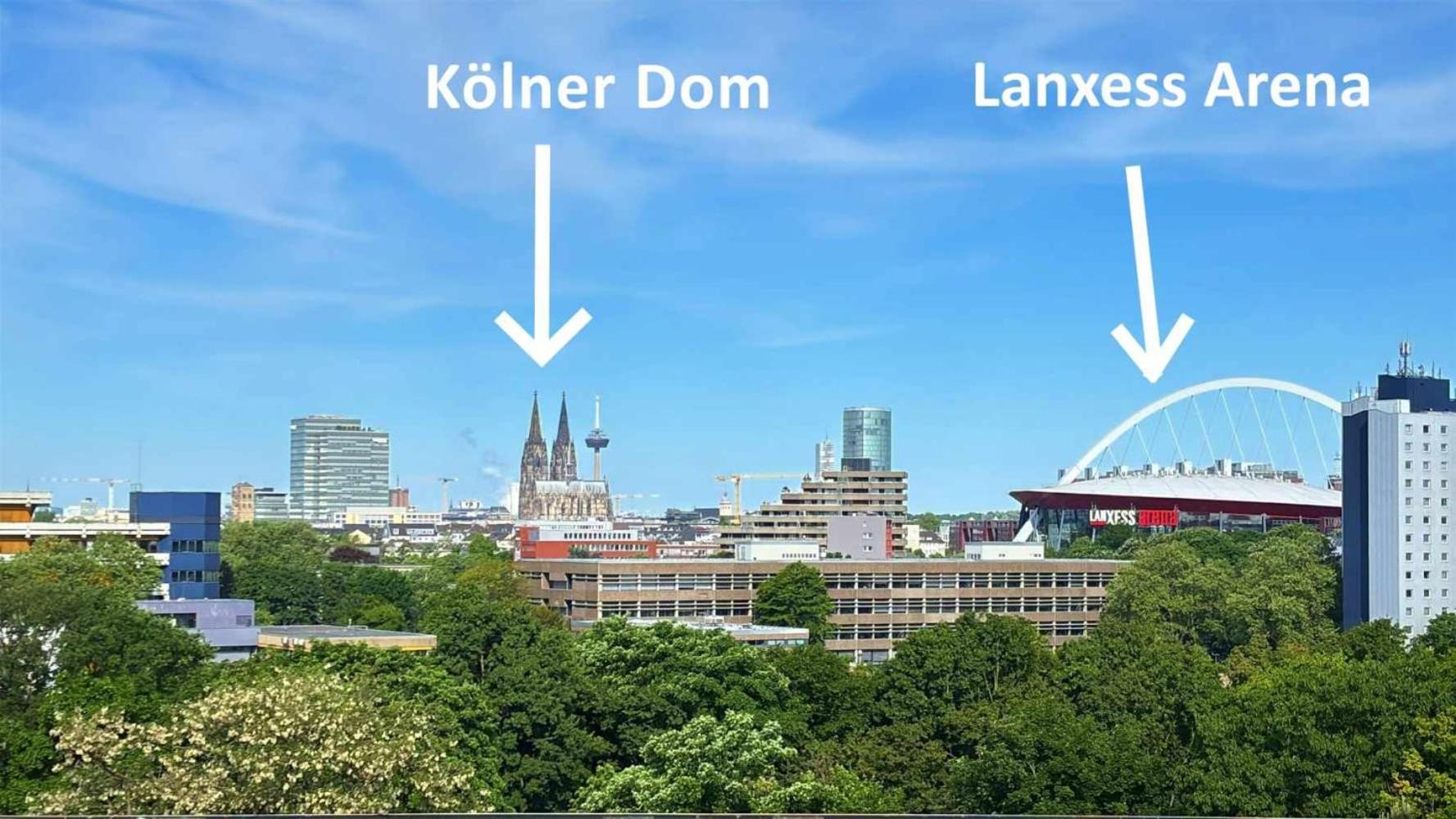 Cologne Fair Apartment With Cathedral View Eksteriør billede